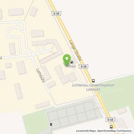 Standortübersicht der Tankstelle Shell Lichtenau Langestr. 2 in 33165 Lichtenau