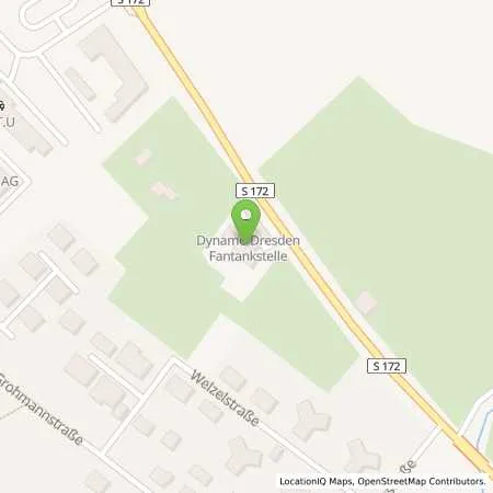 Standortübersicht der Tankstelle Sprint Dresden Dohnaer Str. in 01257 Dresden