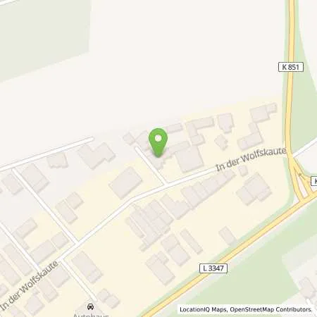 Standortübersicht der Tankstelle Bernhard Wörner Mineralöl in 61130 Nidderau