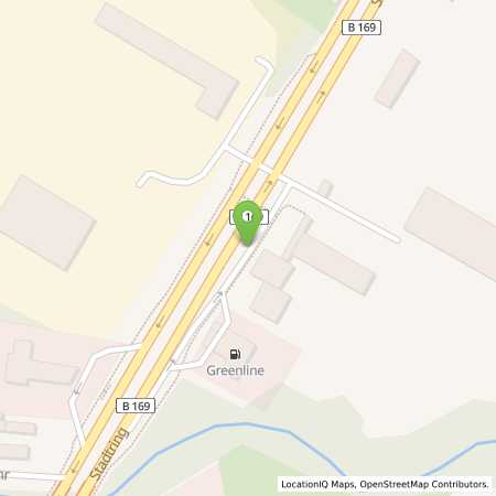 Standortübersicht der Benzin-Super-Diesel Tankstelle: Greenline Cottbus in 03042, Cottbus