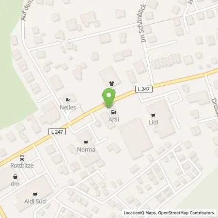 Standortübersicht der Tankstelle Aral Tankstelle in 53604 Bad Honnef