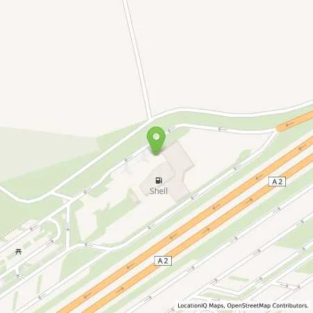 Standortübersicht der Tankstelle Shell Ziesar A2 Buckautal Nord in 14793 Ziesar