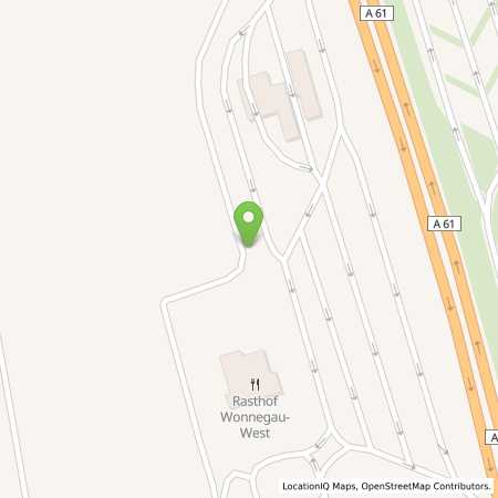 Standortübersicht der Benzin-Super-Diesel Tankstelle: Shell Worms A61 Wonnegau West in 67551, Worms