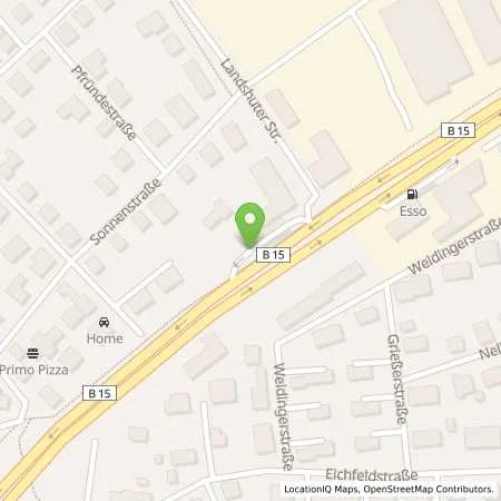 Standortübersicht der Tankstelle Sprint Ergolding Neue Regensburger Str. in 84030 Ergolding