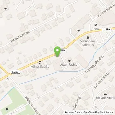 Standortübersicht der Tankstelle Aral Tankstelle in 51789 Lindlar