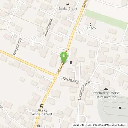 Standortübersicht der Tankstelle Aral Tankstelle in 86919 Utting am Ammersee