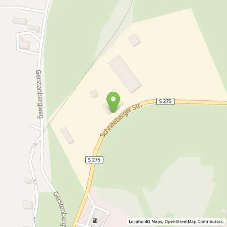 Standortübersicht der Tankstelle Löschner & Männel in 08309 Eibenstock