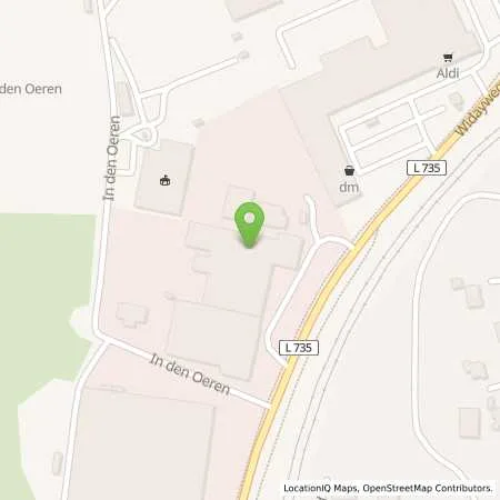 Standortübersicht der Tankstelle Tankstelle Widayweg in 59823 Arnsberg