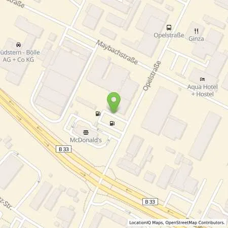 Standortübersicht der Tankstelle Aral Tankstelle in 78467 Konstanz