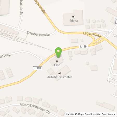 Standortübersicht der Benzin-Super-Diesel Tankstelle: Esso Tankstelle in 55774, BAUMHOLDER