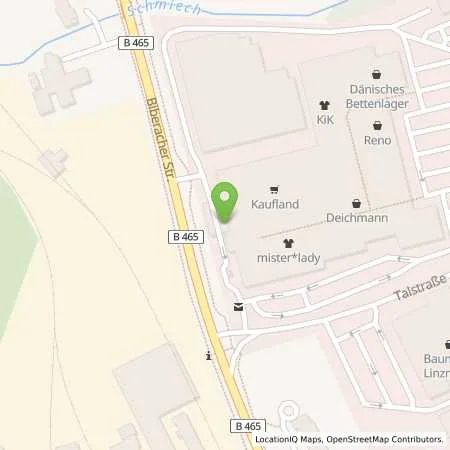 Standortübersicht der Tankstelle Tankstelle am Alb-Donau-Center in 89584 Ehingen