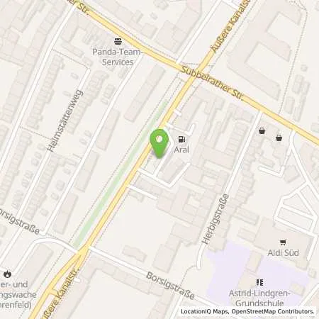 Standortübersicht der Tankstelle Aral Tankstelle in 50827 Köln