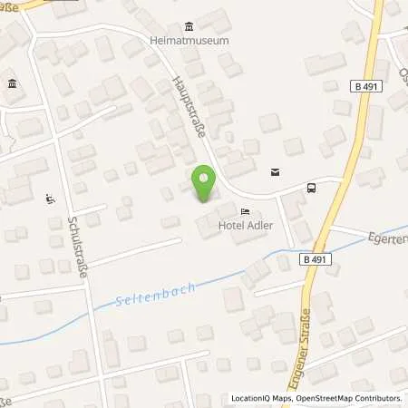 Standortübersicht der Tankstelle Tankstelle Ewald Leiber in 78576 Emmingen-Liptingen