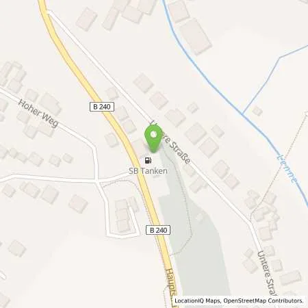 Standortübersicht der Tankstelle Tankpunkt Scharfoldendorf in 37632 Scharfoldendorf