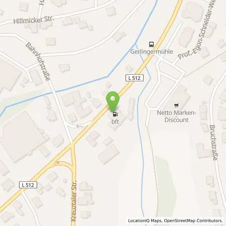 Standortübersicht der Tankstelle Clemens u. Ochel OHG in 57482 Wenden (Gerlingen)