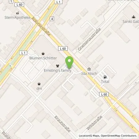 Standortübersicht der Tankstelle Calpam Tankstelle in 47057 Duisburg