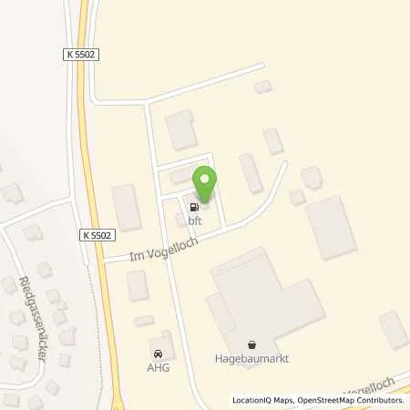 Standortübersicht der Tankstelle Erhard Bürk-Kaufmann GmbH in 78727 Oberndorf