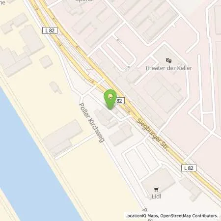 Standortübersicht der Tankstelle Aral Tankstelle in 50679 Köln