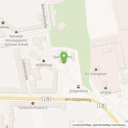 Standortübersicht der Tankstelle JET KOETHEN LEIPZIGER STR. 36D in 06366 KOETHEN