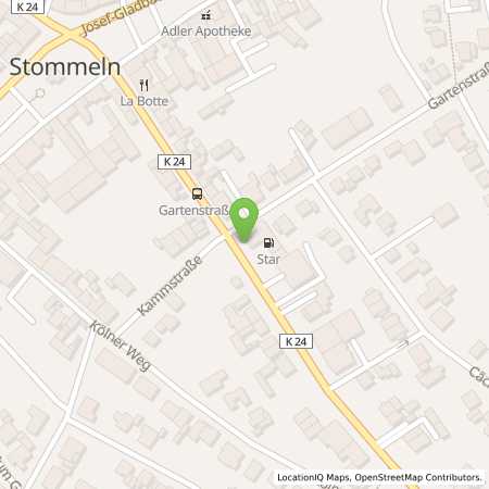 Standortübersicht der Benzin-Super-Diesel Tankstelle: star Tankstelle in 50259, Pulheim