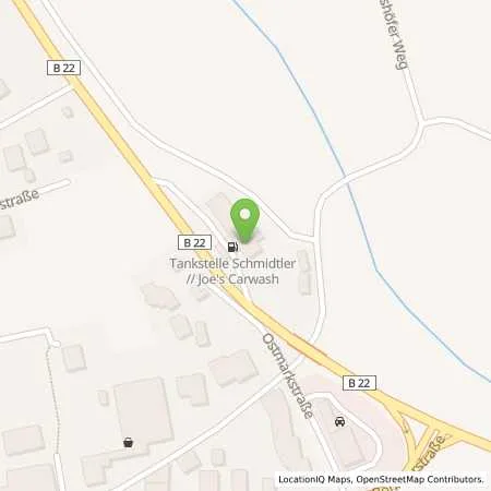 Standortübersicht der Tankstelle 24h Tankstelle Schmidtler // Joes Carwash in 92444 Rötz