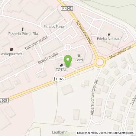 Standortübersicht der Tankstelle TotalEnergies Neuenbuerg in 75305 Neuenbuerg