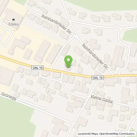 Standortübersicht der Tankstelle AVIA Tankstelle in 87647 Unterthingau