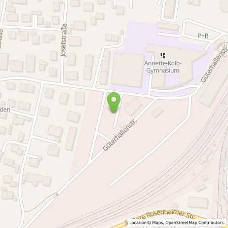 Standortübersicht der Tankstelle BayWa Tankstelle Traunstein in 83278 Traunstein