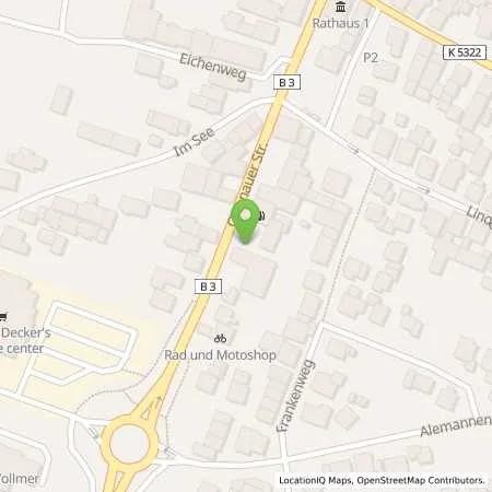 Standortübersicht der Tankstelle Shell Appenweier Ortenauer Str. 3 A in 77767 Appenweier