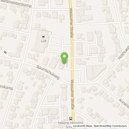 Standortübersicht der Tankstelle Michael Nielsch in 48683 Ahaus