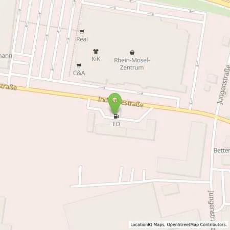 Standortübersicht der Tankstelle Petra Görg in 56218 Mülheim-Kärlich