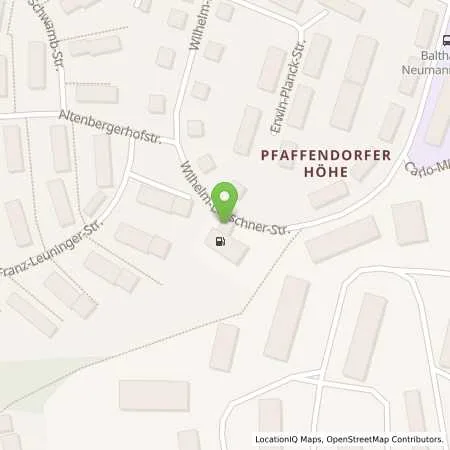 Standortübersicht der Tankstelle PK Tankstelle UG hb H.Palm H.Kesper in 56076 Koblenz (Pfaffendorf)