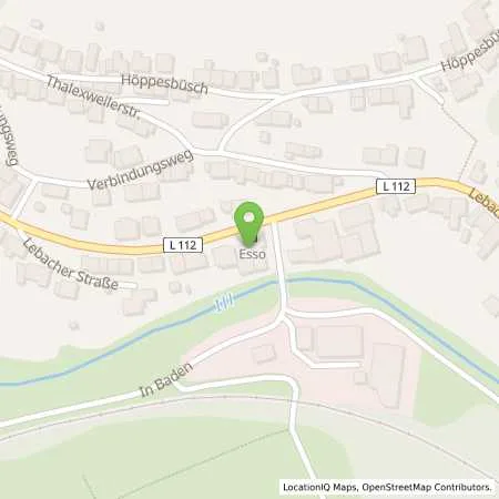 Standortübersicht der Tankstelle Esso Tankstelle in 66571 EPPELBORN