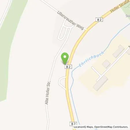 Standortübersicht der Tankstelle TotalEnergies Gefell in 07926 Gefell