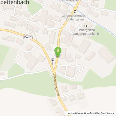 Standortübersicht der Benzin-Super-Diesel Tankstelle: S-Tankstelle in 85229, Langenpettenbach
