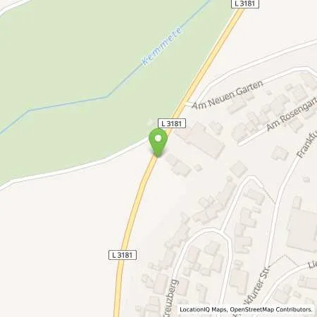 Standortübersicht der Tankstelle Schäfer Christoph in 36119 Neuhof