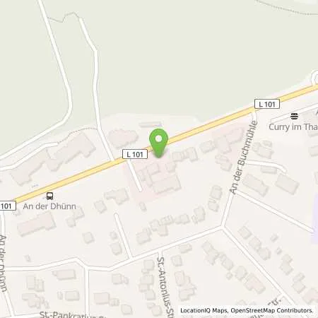 Standortübersicht der Tankstelle Aral Tankstelle in 51519 Odenthal