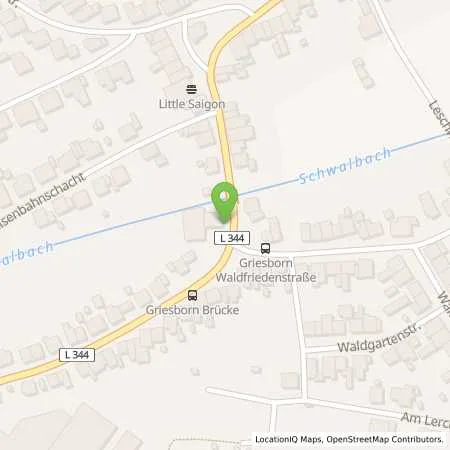 Standortübersicht der Tankstelle AVIA Schwalbach in 66773 Schwalbach