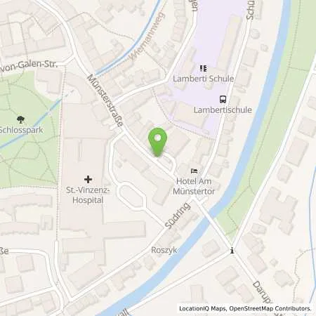 Standortübersicht der Tankstelle City Tank COESFELD in 48653 COESFELD