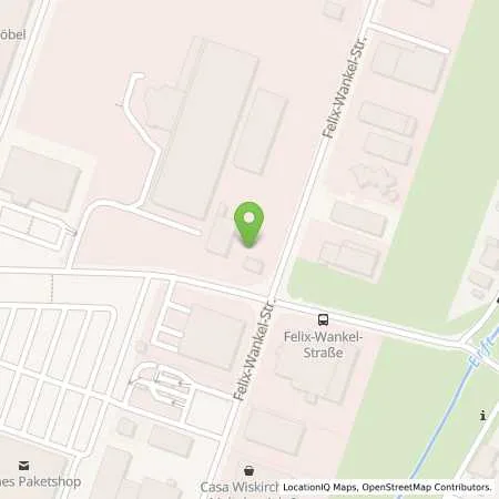 Standortübersicht der Tankstelle Supermarkt-Tankstelle EUSKIRCHEN FELIX-WANKEL-STR. 60 in 53881 EUSKIRCHEN