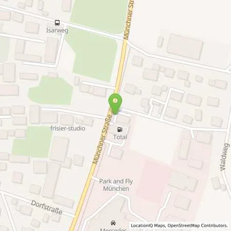Standortübersicht der Tankstelle TotalEnergies Neufahrn in 85375 Neufahrn
