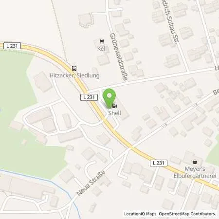 Standortübersicht der Tankstelle Shell Hitzacker Lueneburger Str. 42 in 29456 Hitzacker