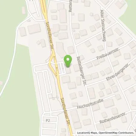 Standortübersicht der Tankstelle Esso Tankstelle in 87561 OBERSTDORF