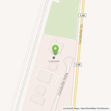 Standortübersicht der Tankstelle Tankstelle Lukosek in 04523 Pegau