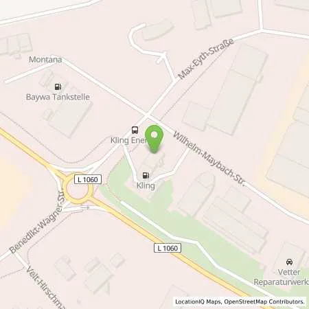 Standortübersicht der Tankstelle Kling-Ellwangen in 73479 Ellwangen