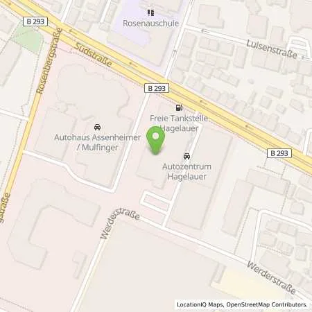 Standortübersicht der Tankstelle Autozentrum Hagelauer in 74072 Heilbronn