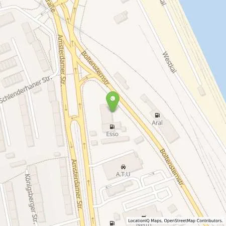 Standortübersicht der Tankstelle Aral Tankstelle in 50735 Köln