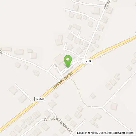 Standortübersicht der Tankstelle OIL! Tankstelle Detmold in 32758 Detmold