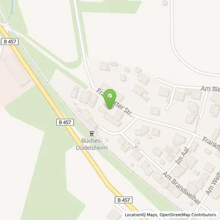 Standortübersicht der Tankstelle Shell Buedingen Frankfurter Str. 60 in 63654 Buedingen