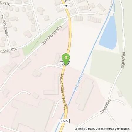 Standortübersicht der Tankstelle Aral Tankstelle in 69250 Schönau